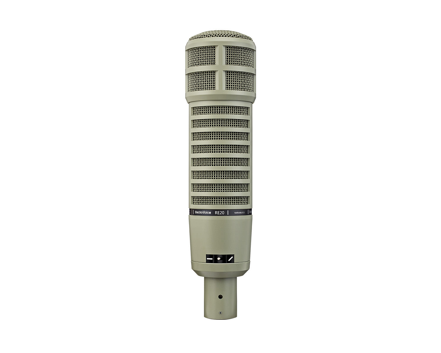 ELESPE55 - Electro-Voice RE20 Cardioid Broadcast Microphone with Variable D Beige Image 1