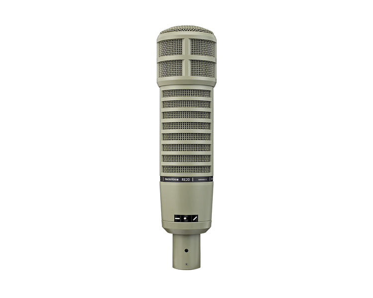 ELESPE55 - Electro-Voice RE20 Cardioid Broadcast Microphone with Variable D Beige Image 1