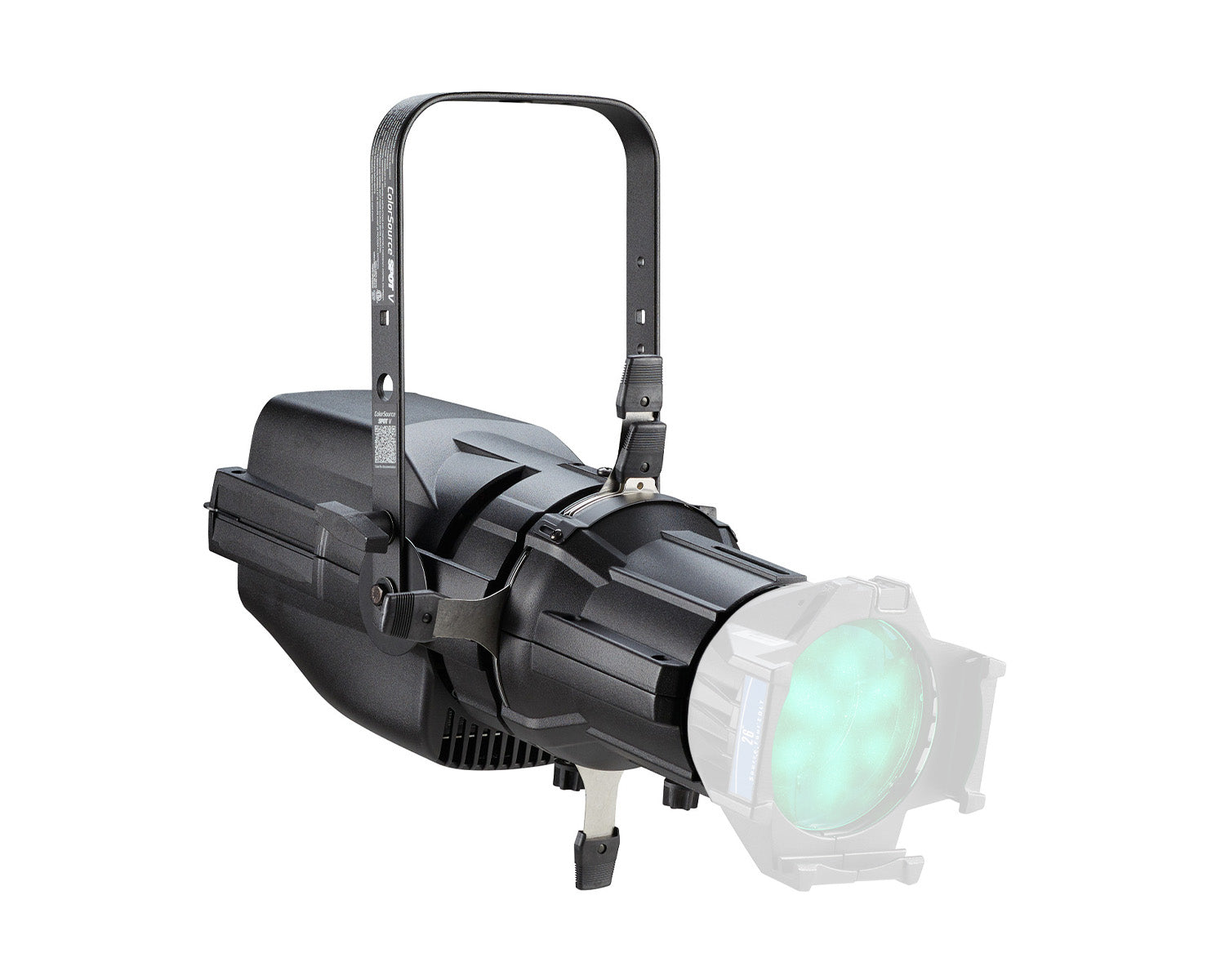 ETCCSSVCEBB - ETC ColorSource Spot V CE Light Engine with Barrel and Multiverse Black Image 1