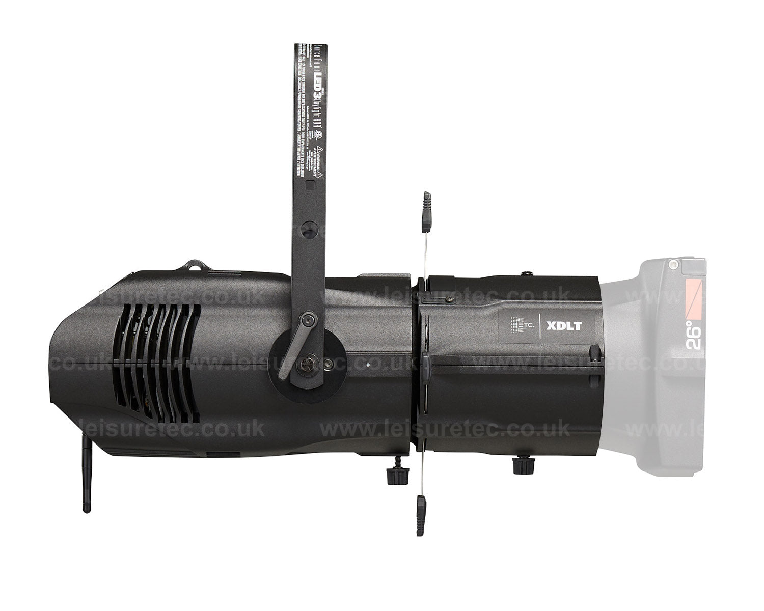 ETCSFLED3DBB - ETC Source Four LED S3 Daylight HDR with XDLT Shutter Barrel Black Image 3