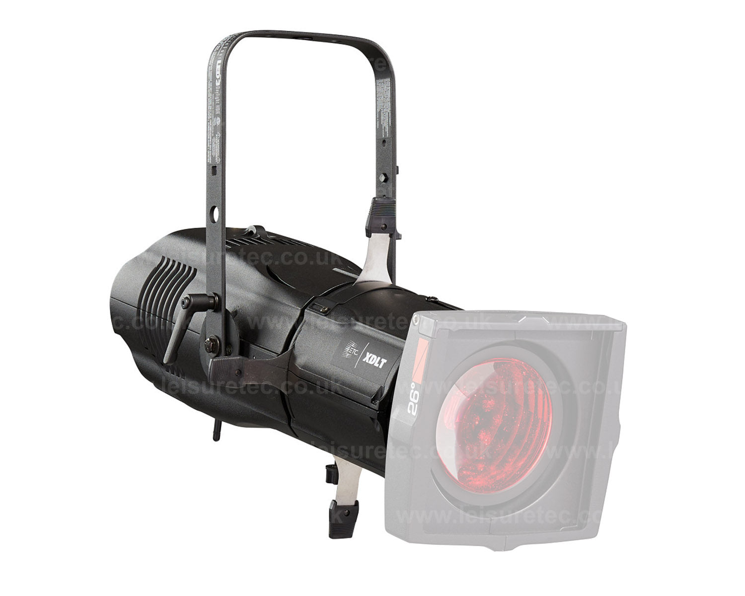 ETCSFLED3LBB - ETC Source Four LED S3 Lustr X8 with XDLT Shutter Barrel Black Image 1