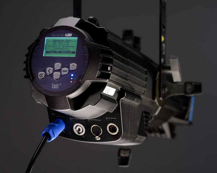ETCSFLEDL - ETC Source Four LED S2 Lustr and ERS with Shutter Barrel Black Image 3