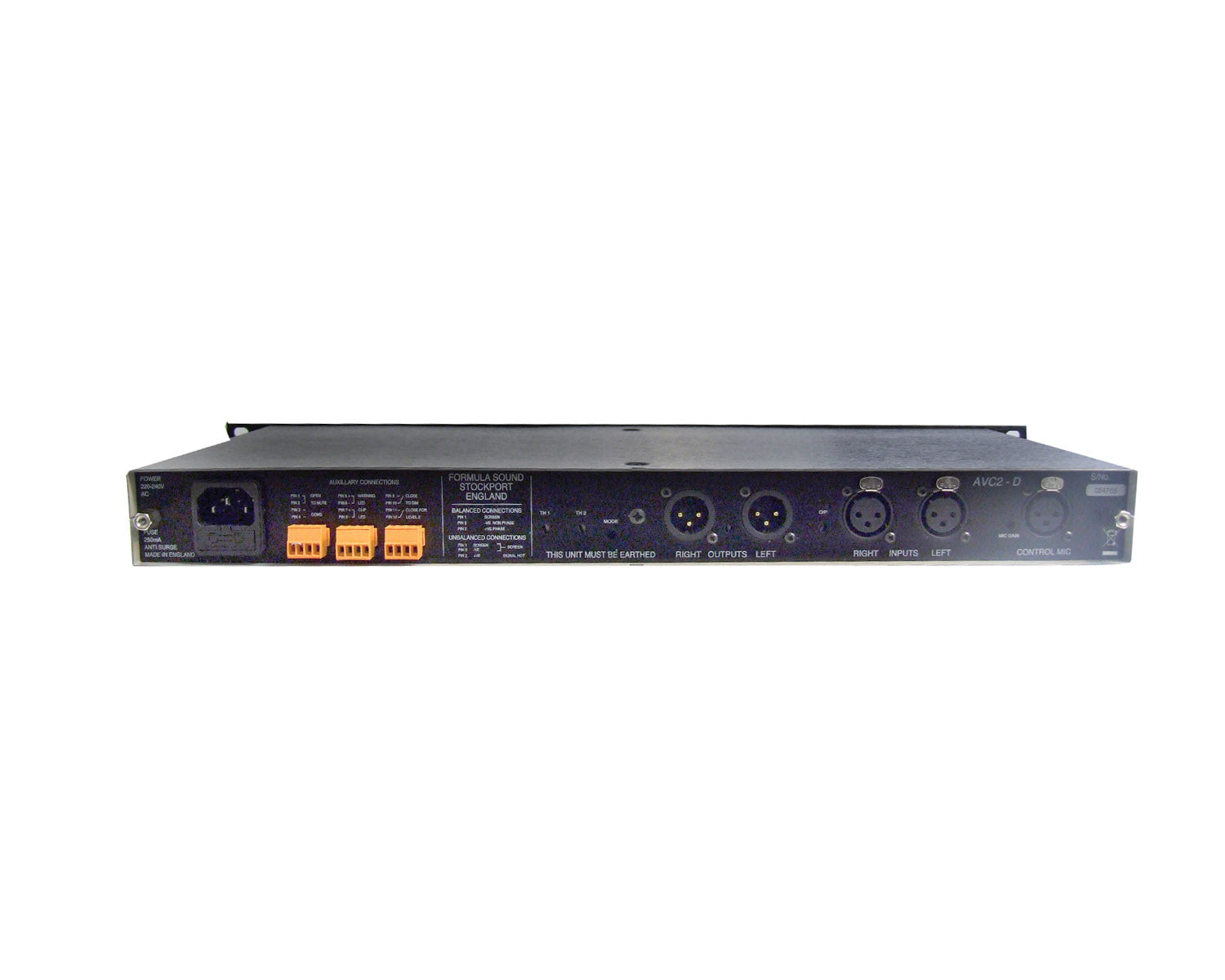 FORAVC2D - Formula Sound AVC2D Level (Noise) Controller (Digital 3 Mode Control) 1U Image 2