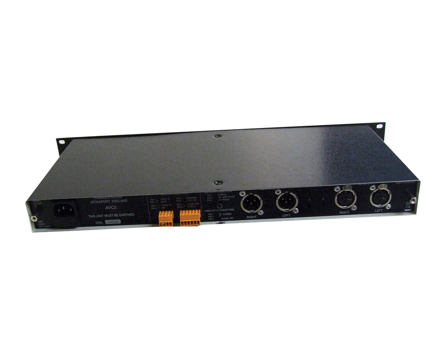 FORAVC2 - Formula Sound AVC2 Level (Noise) Controller Signal Attenuator 2Ch 1U Image 2