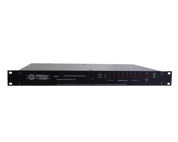 FORAVC4 - Formula Sound AVC4 Level Controller Signal Attenuator 4Ch (2x Stereo Chan) 1U Image 1