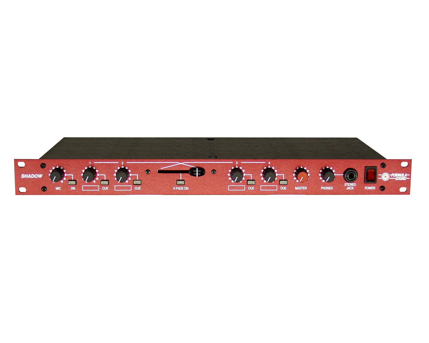 FORSHAD - Formula Sound Shadow Standby Mixer 4 Stereo and 1 Mic i or p & Xfade 1U Image 1