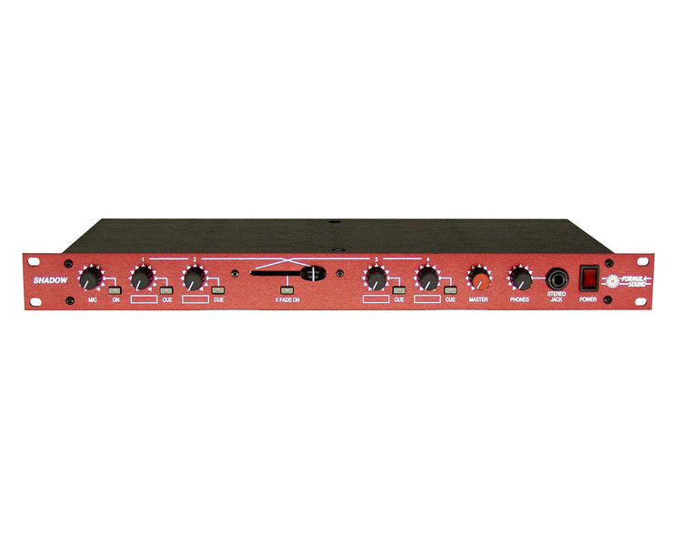 FORSHAD - Formula Sound Shadow Standby Mixer 4 Stereo and 1 Mic i or p & Xfade 1U Image 1