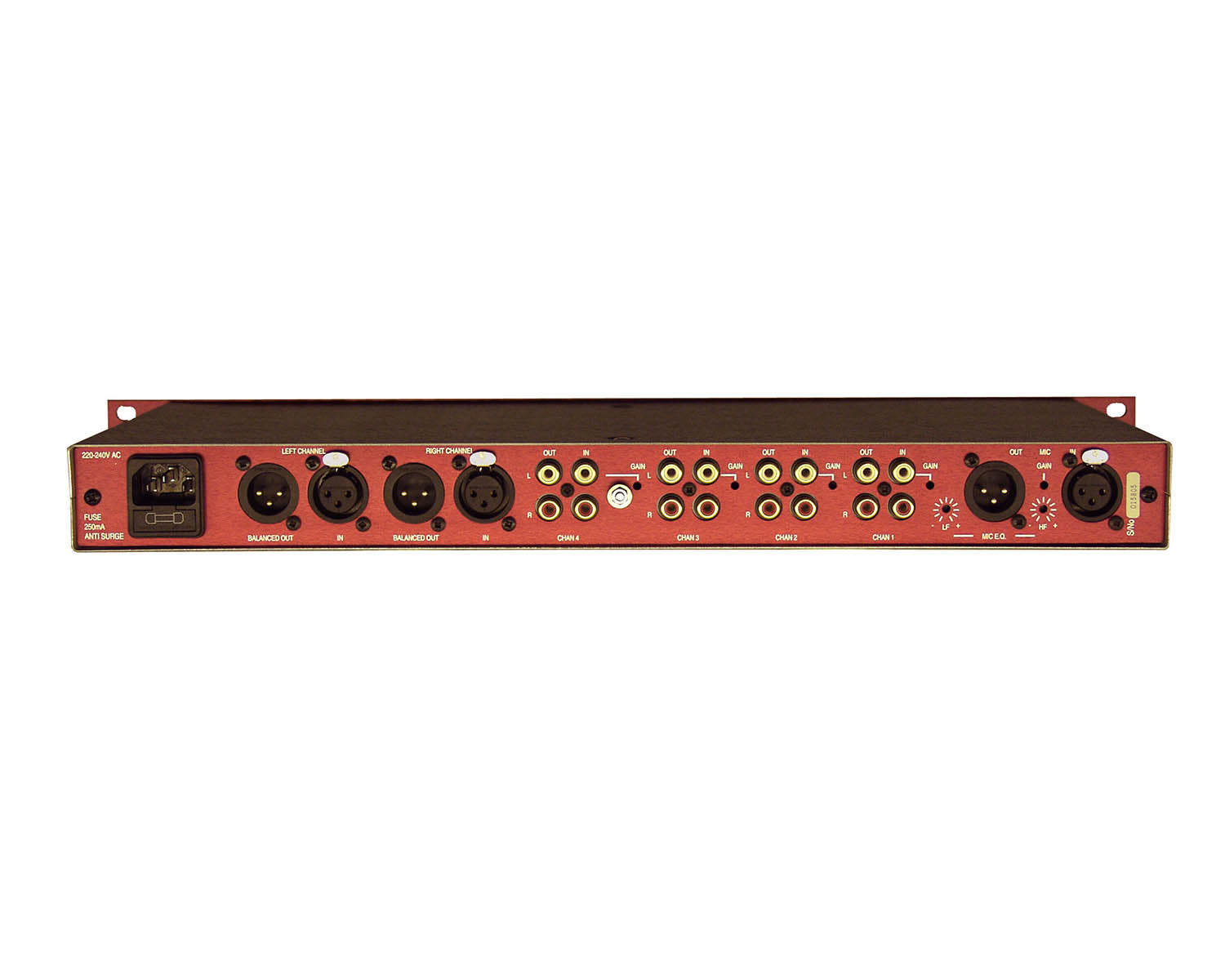 FORSHAD - Formula Sound Shadow Standby Mixer 4 Stereo and 1 Mic i or p & Xfade 1U Image 2