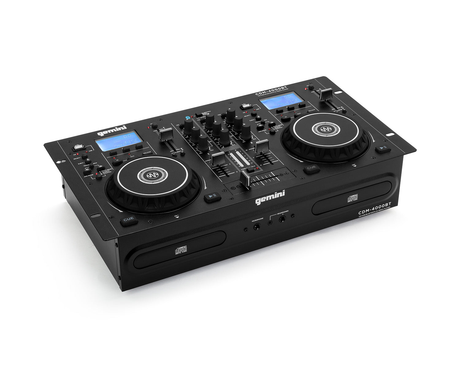 GEMCDM4000BT - Gemini CDM 4000BT Dual CD and USB DJ Media Player and Bluetooth Image 2