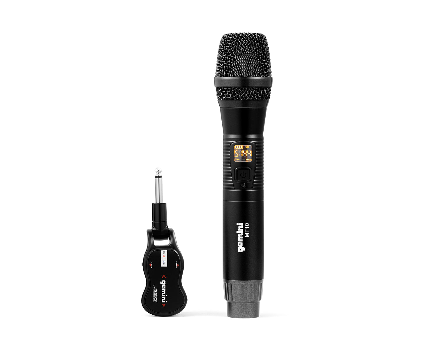 GEMGMUM100 - Gemini GMU M100 Handheld Wireless Mic System with 1 or 4inch Jack Receiver Image 1