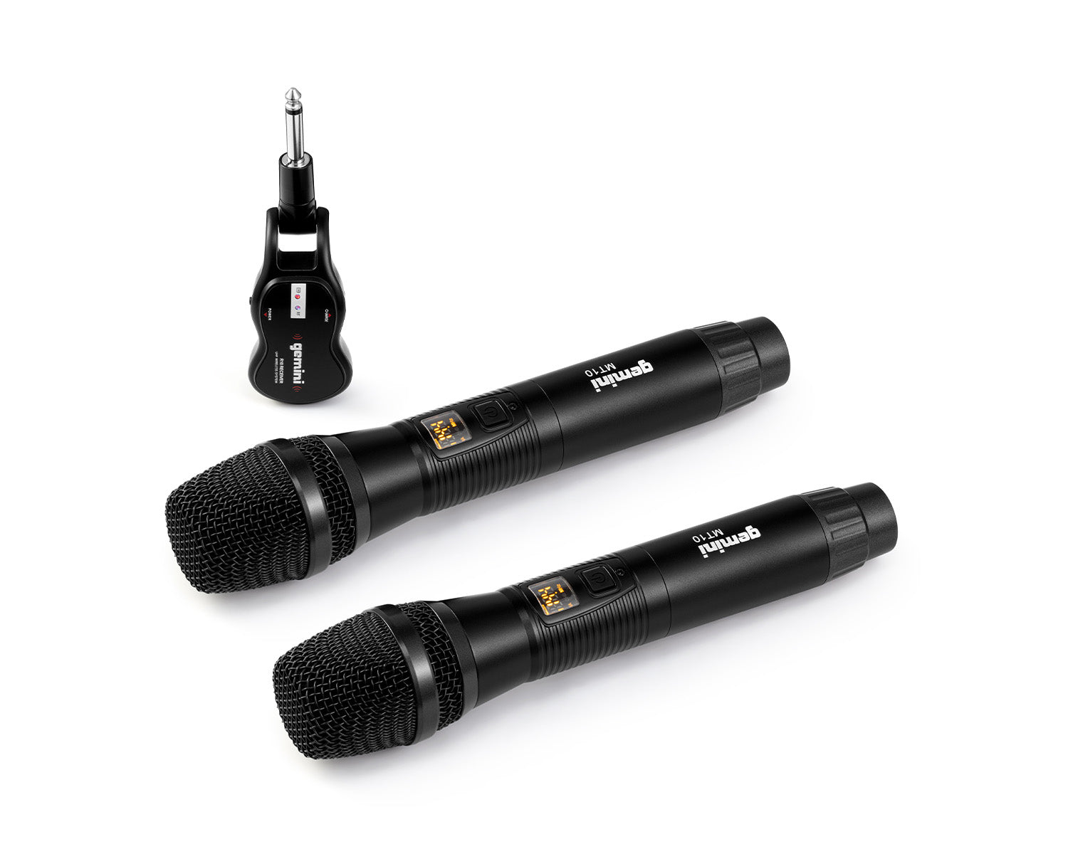 GEMGMUM200 - Gemini GMU M200 Dual Handheld Wireless System with 1 or 4inch Jack Receiver Image 2