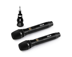 GEMGMUM200 - Gemini GMU M200 Dual Handheld Wireless System with 1 or 4inch Jack Receiver Image 2
