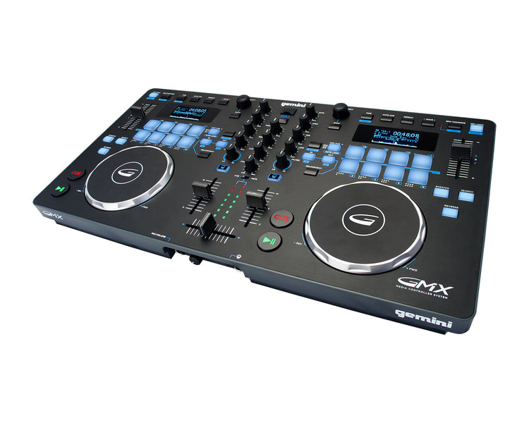 GEMGMX - Gemini GMX 2 Channel Compact DJ Controller with Performance Pads Image 2