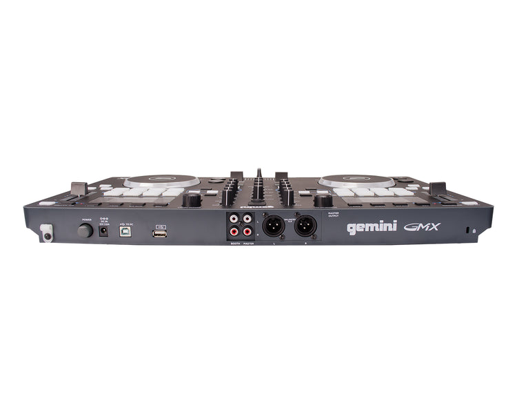 GEMGMX - Gemini GMX 2 Channel Compact DJ Controller with Performance Pads Image 3