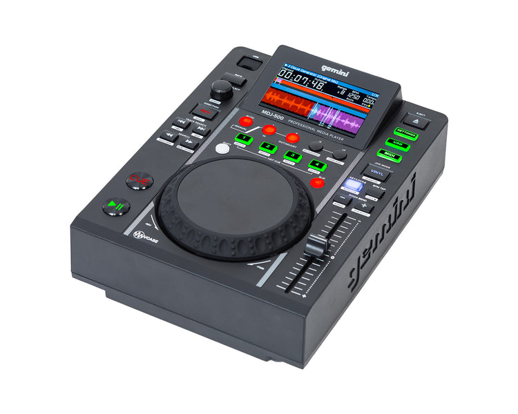 GEMMDJ500 - Gemini MDJ 500 Pro Mini DJ Media Player 4 Hot Cues or 8 Auto Loops Image 3