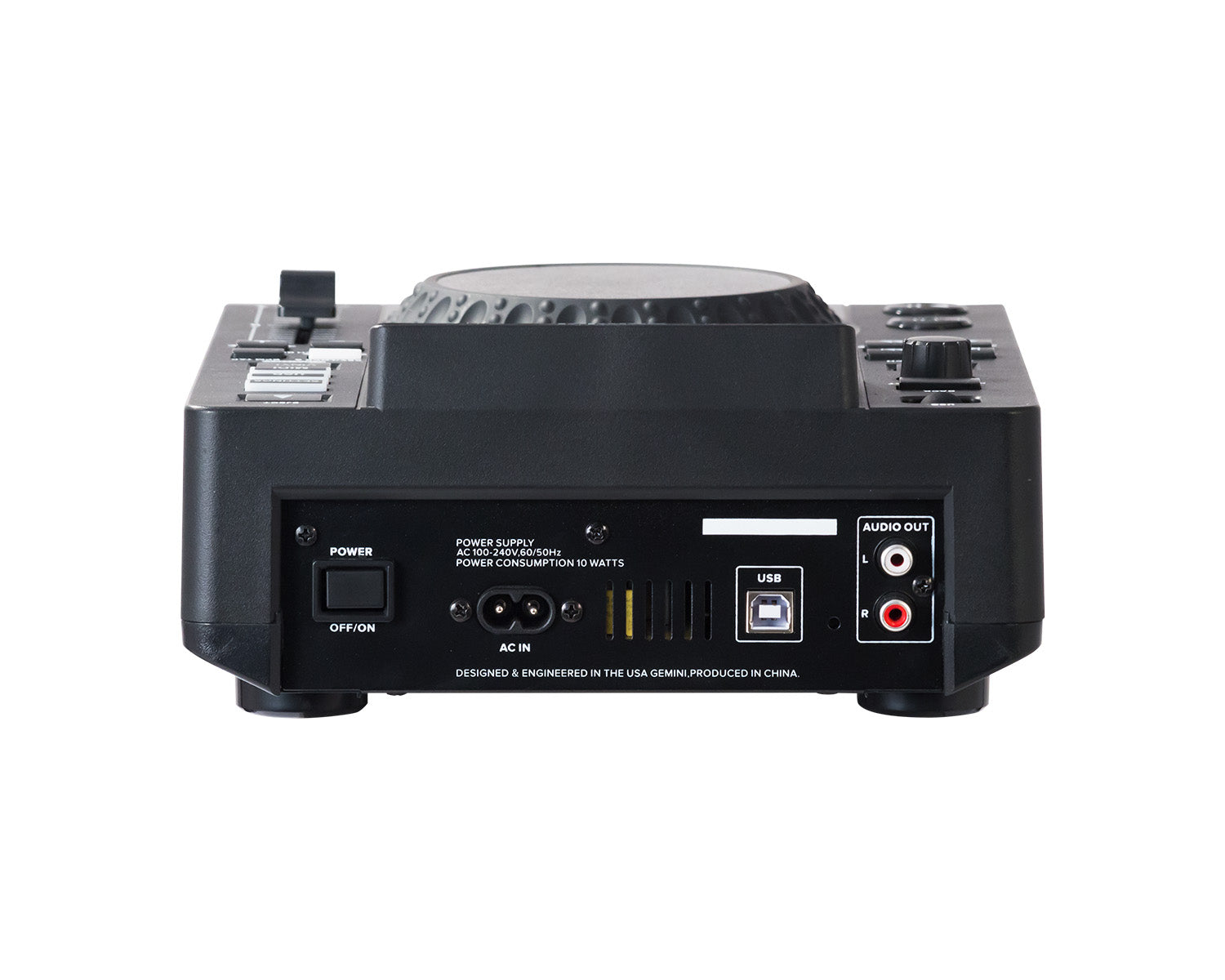 GEMMDJ500 - Gemini MDJ 500 Pro Mini DJ Media Player 4 Hot Cues or 8 Auto Loops Image 6