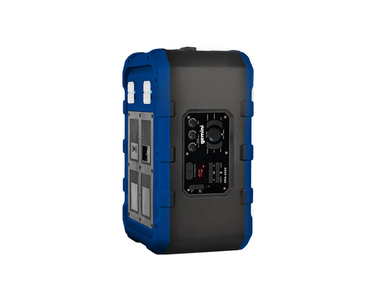 GEMMPA2400B - Gemini MPA 2400BLU Battery Powered Bluetooth Speaker 240W IPX4 Blue Image 5