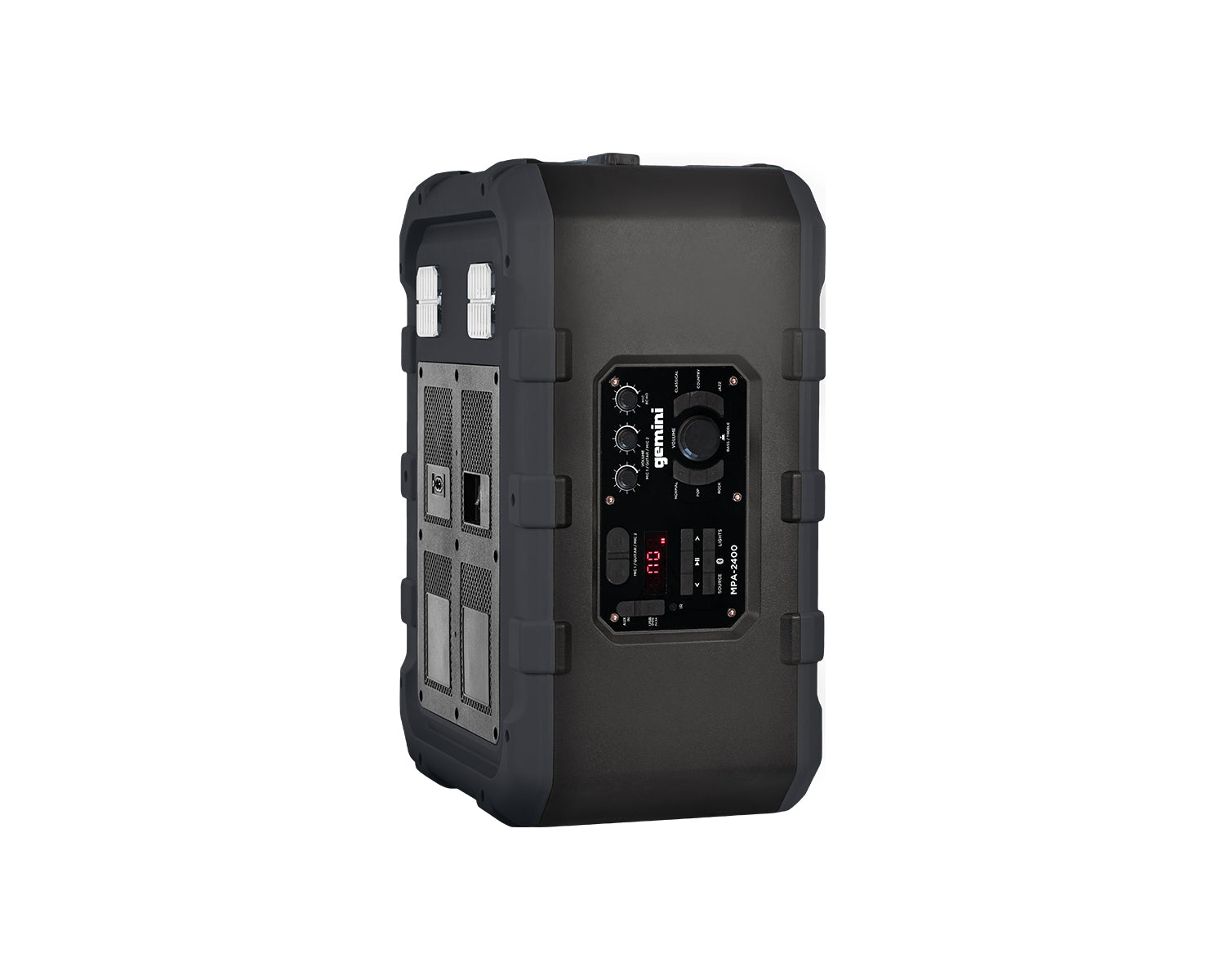 GEMMPA2400G - Gemini MPA 2400GRY Battery Powered Bluetooth Speaker 240W IPX4 Grey Image 5