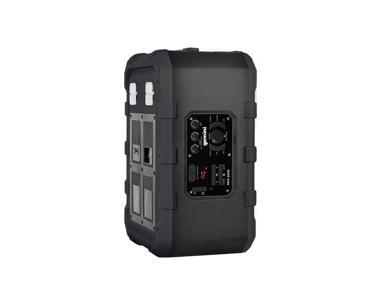 GEMMPA2400G - Gemini MPA 2400GRY Battery Powered Bluetooth Speaker 240W IPX4 Grey Image 5