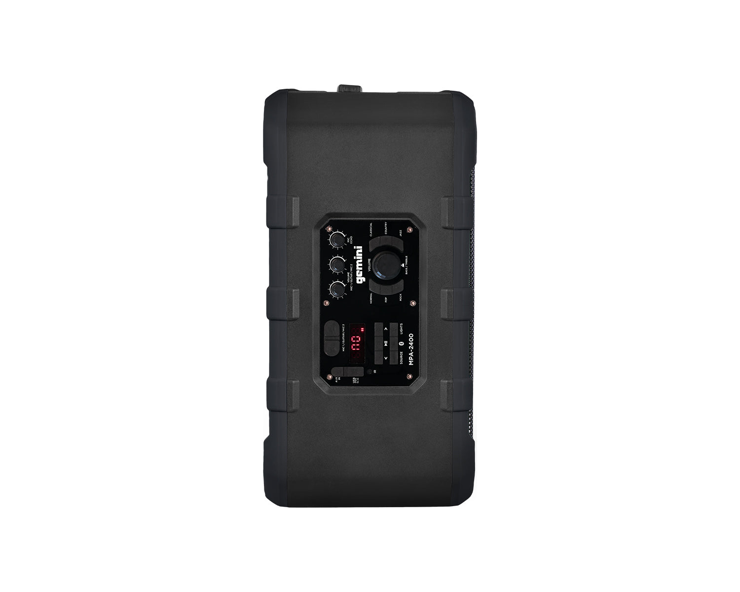 GEMMPA2400G - Gemini MPA 2400GRY Battery Powered Bluetooth Speaker 240W IPX4 Grey Image 6