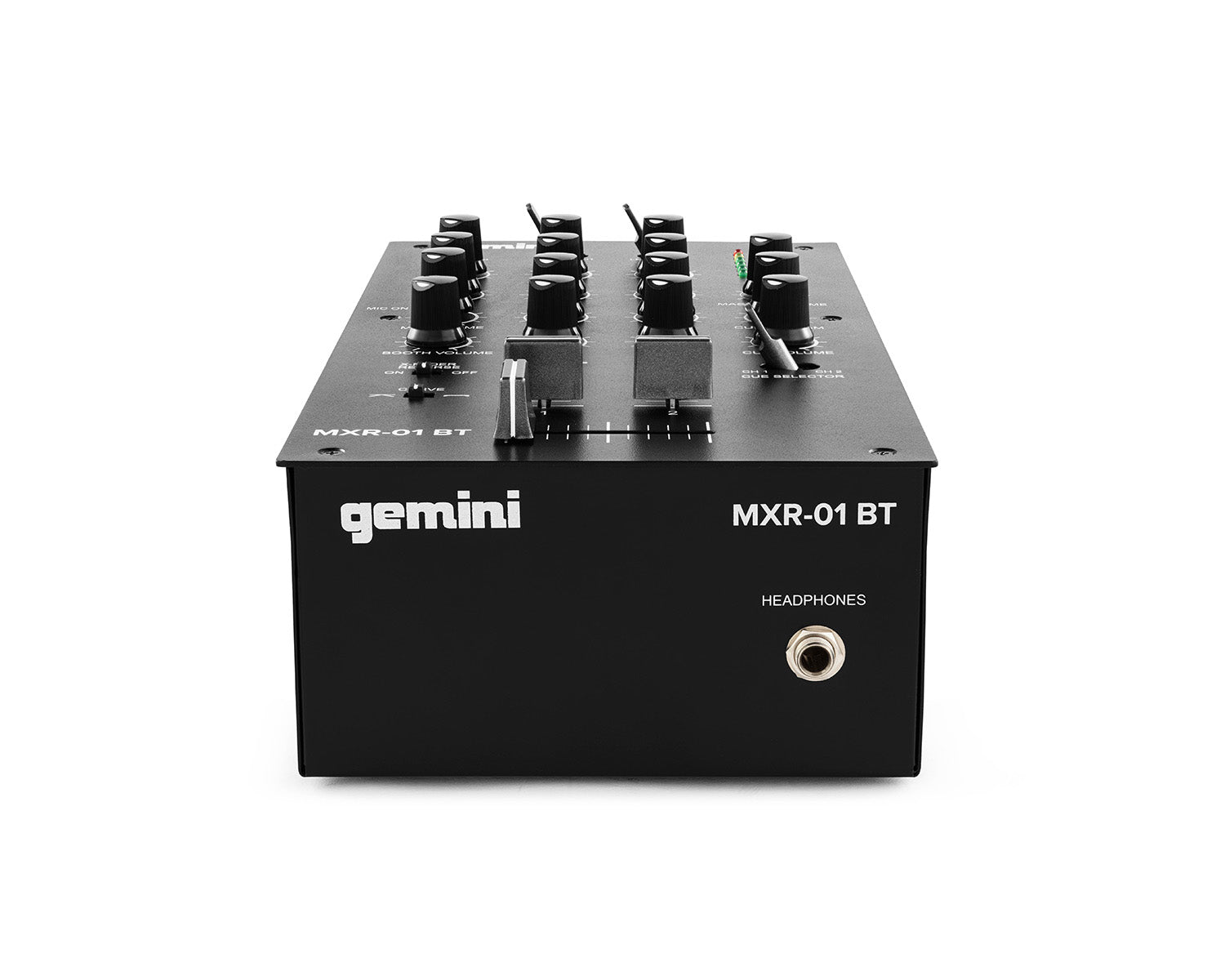 MXR-01BT 2-Channel Pro DJ Mixer with 3-Band EQ + Bluetooth