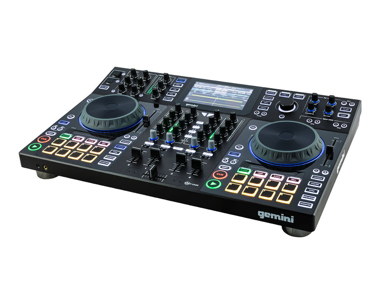 GEMSDJ4000 - Gemini SDJ 4000 All in One 4 Channel DJ System with 7 HD Screen Image 2
