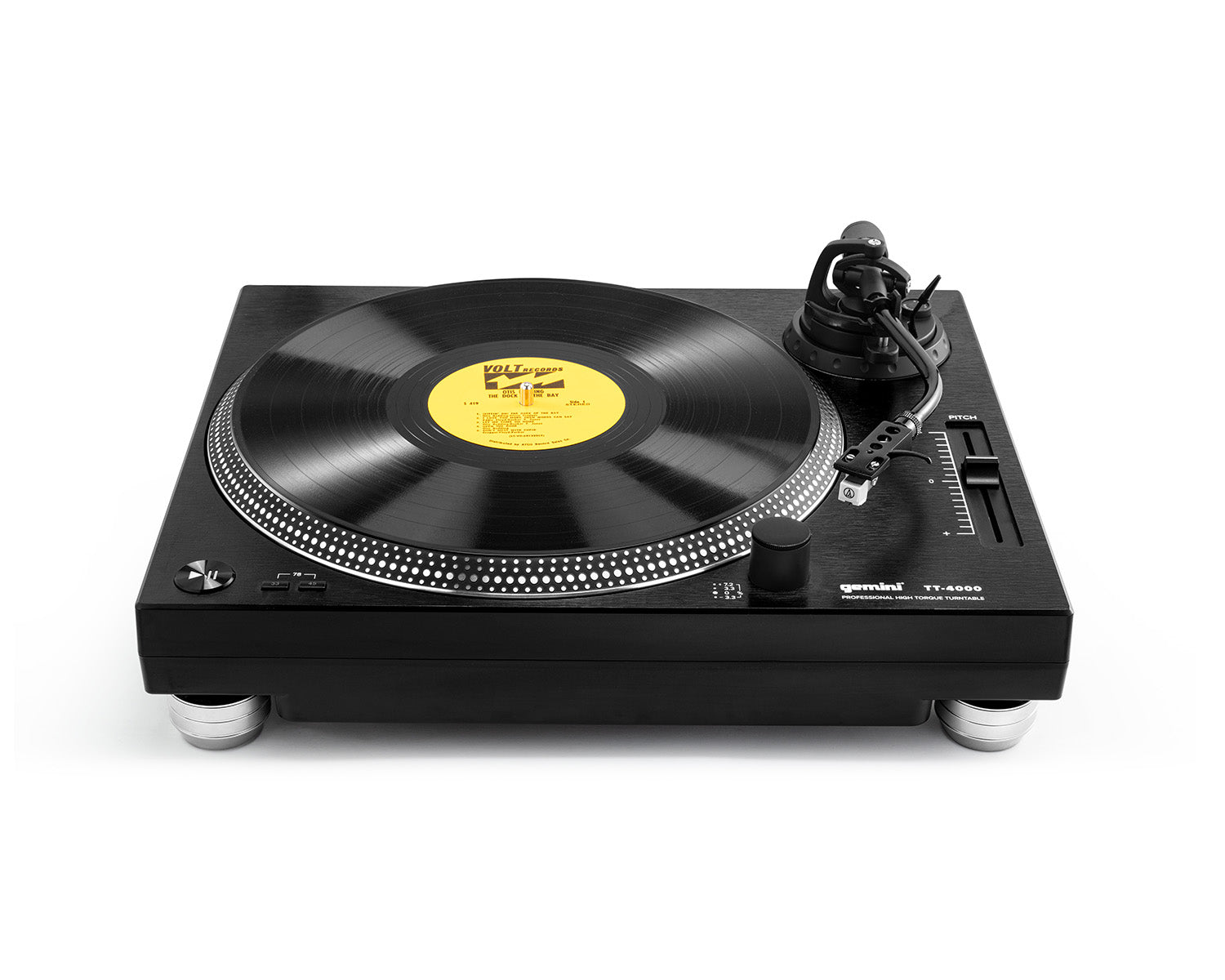 GEMTT4000 - Gemini TT 4000 High Torque Direct Drive Turntable Black Image 1