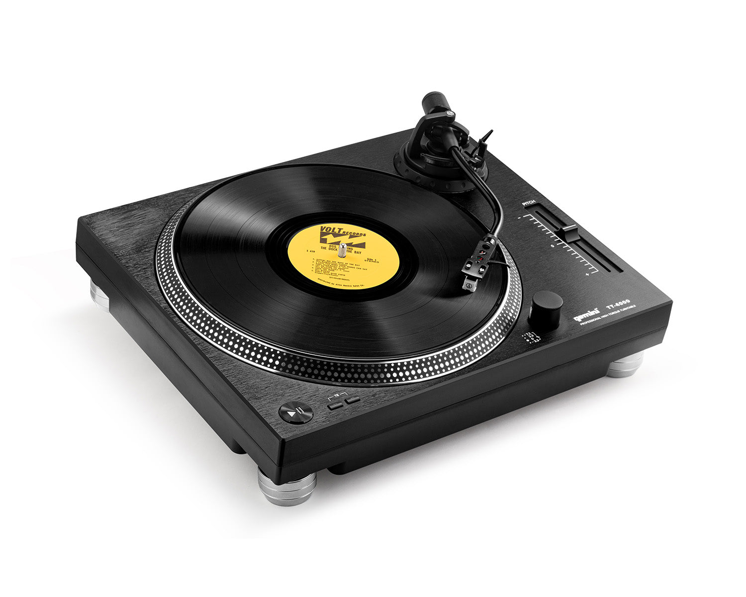 GEMTT4000 - Gemini TT 4000 High Torque Direct Drive Turntable Black Image 2
