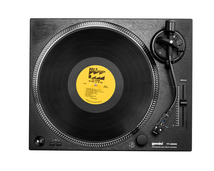 GEMTT4000 - Gemini TT 4000 High Torque Direct Drive Turntable Black Image 3