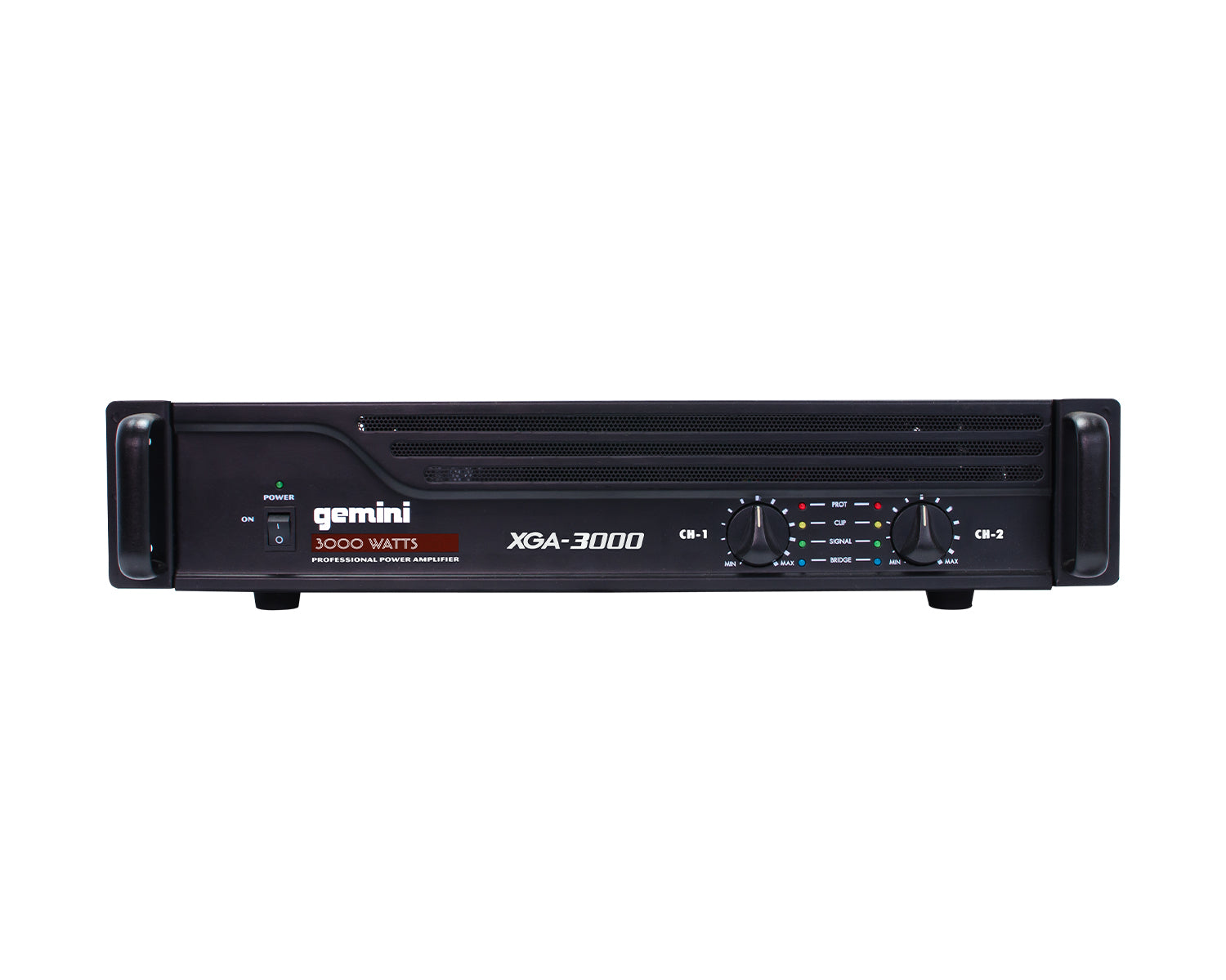 GEMXGA3000 - Gemini XGA 3000 2 Channel Power Amplifier 2 x 175W @ 4ohm 2U Image 1