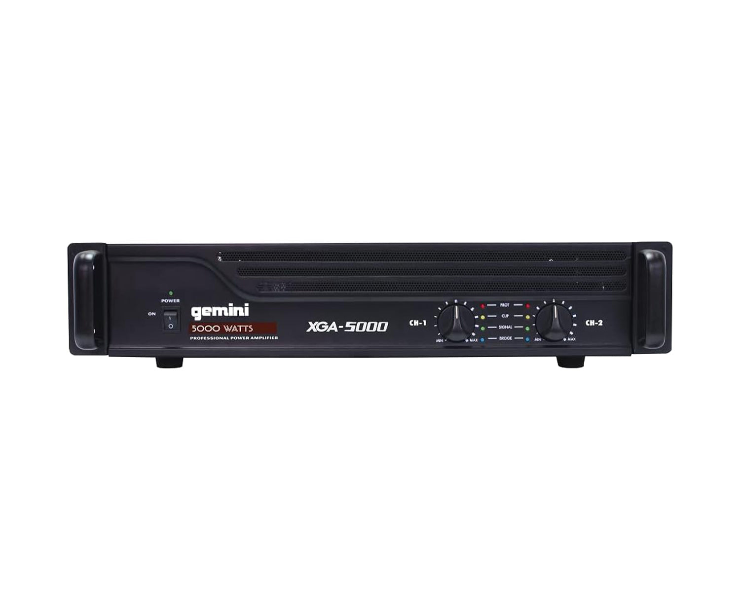 GEMXGA5000 - Gemini XGA 5000 2 Channel Power Amplifier 2 x 300W @ 4ohm 2U Image 1