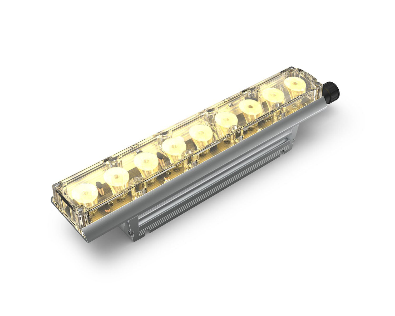 ILUILINESL - Iluminarc Ilumiline SL Outdoor Rated Linear LED Batten 9x RGBL LEDs IP66 Image 4