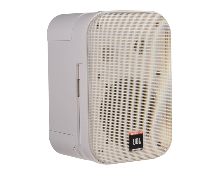 JBLC1PROW - JBL Control 1 Pro WH 5.25inch 2 Way Speaker with Bracket 150W White Image 1