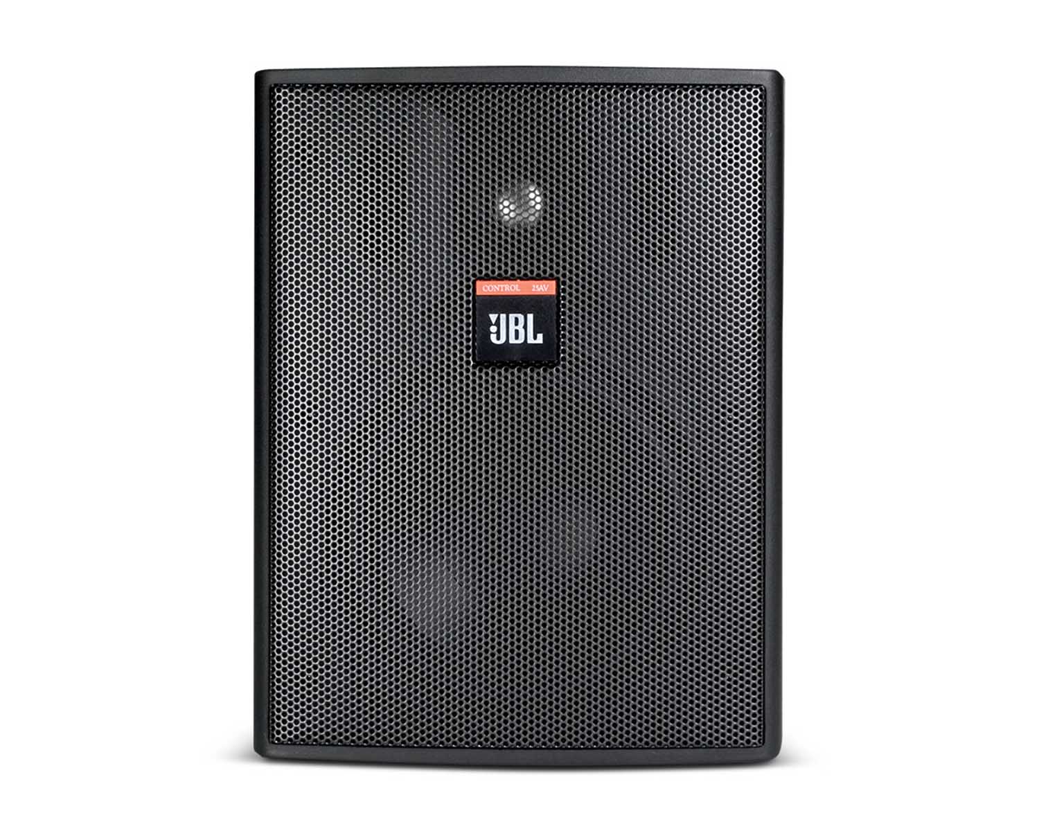 JBLC25AVB - JBL Control 25AV 5.25inch Compact 2 Way Loudspeaker 100W 100V Black Image 1