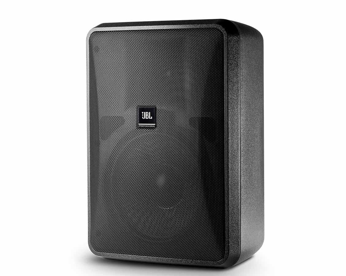 JBLC281B - JBL Control 28 1 8inch High Output 2 Way Loudspeaker 120W 100V Black Image 1