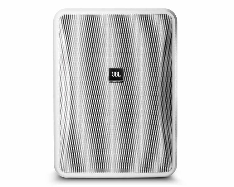 JBLC281W - JBL Control 28 1 WH 8inch High Output 2 Way Loudspeaker 120W 100V White Image 1