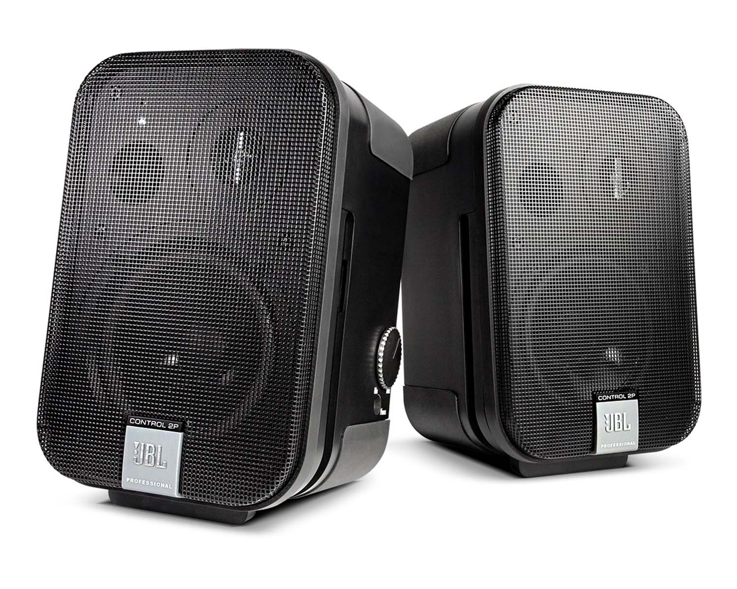 JBLC2P - JBL Control 2P Compact Powered Reference Monitors Black *PAIR* Image 1