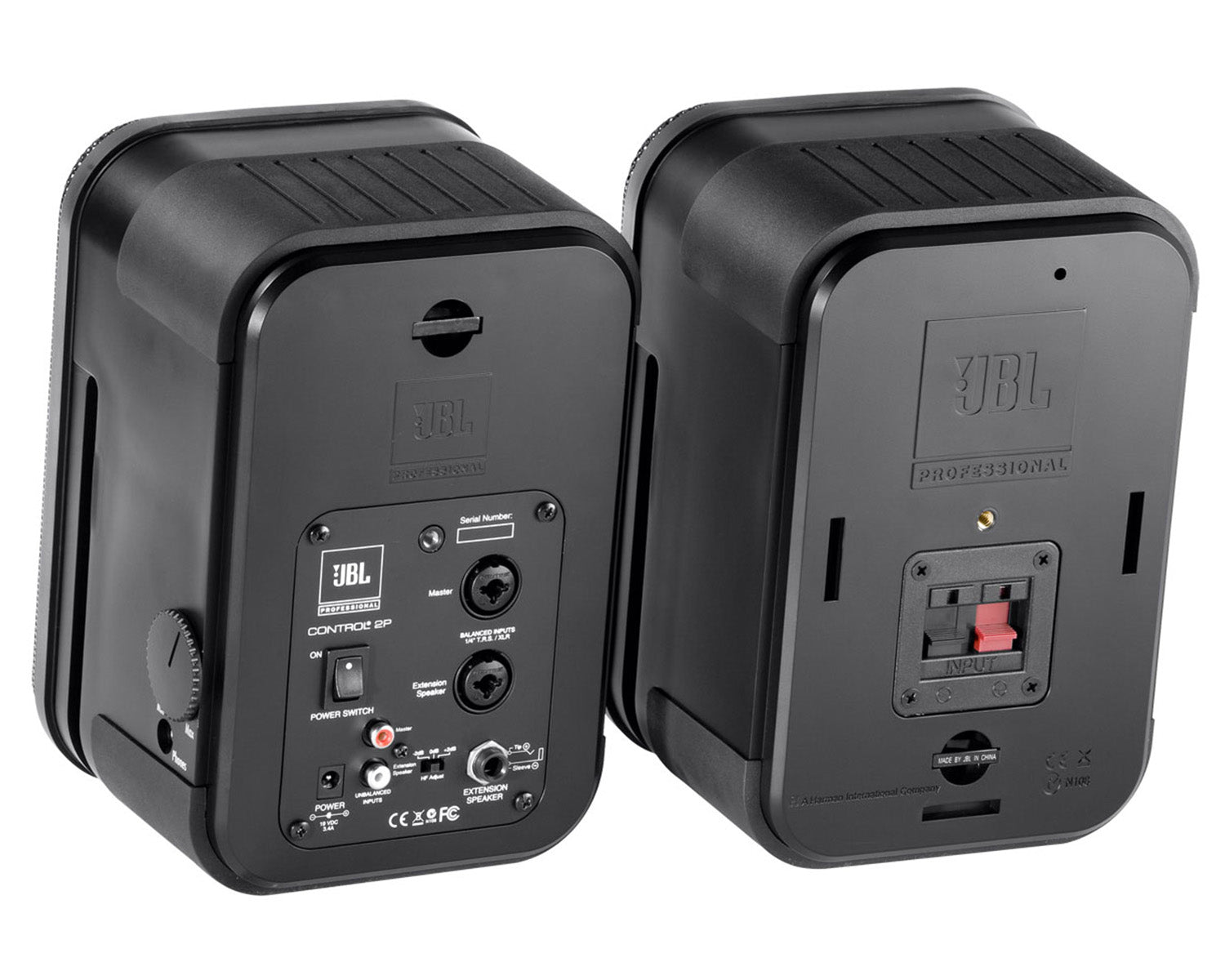 JBLC2P - JBL Control 2P Compact Powered Reference Monitors Black *PAIR* Image 2