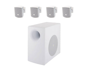 JBLC50PW - JBL Control 50 Pack WH Satellite Sub System C50S or T & 4xC52S or T White Image 1
