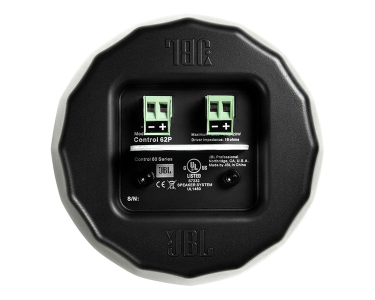 JBLC62P - JBL Control 62P 2.5inch Satellite Pendant Speaker 140degree 20W Black Image 3
