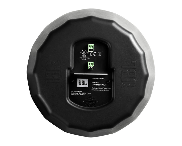 JBLC67PT - JBL Control 67P or T 6.5inch Pendant Speaker 120degree 75W 100V Black Image 3