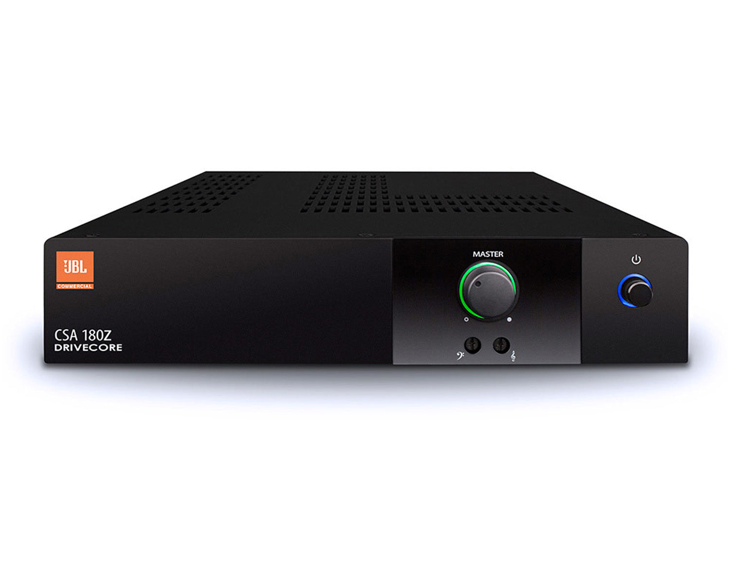 JBLCSA180Z - JBL CSA180Z 1x80W Commercial Power Amp with 100V Line 1U Half Rack Image 1