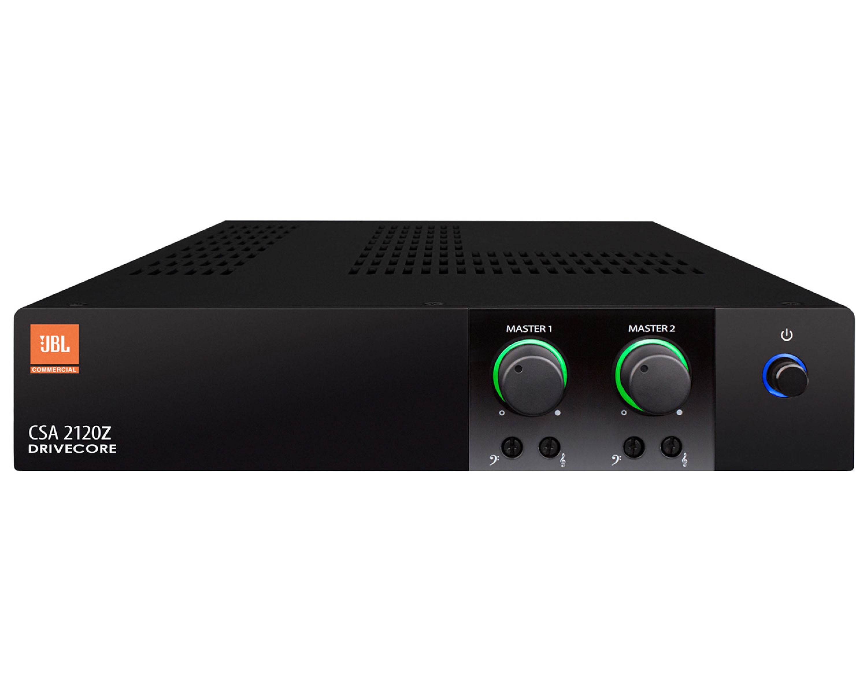 JBLCSA2120Z - JBL CSA2120Z 2x120W Commercial Power Amp with 100V Line 1U Half Rack Image 1