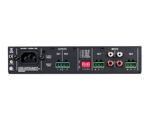 JBLCSA2120 - JBL CSA2120 2x120W Commercial Power Amp 1U Half Rack Image 2