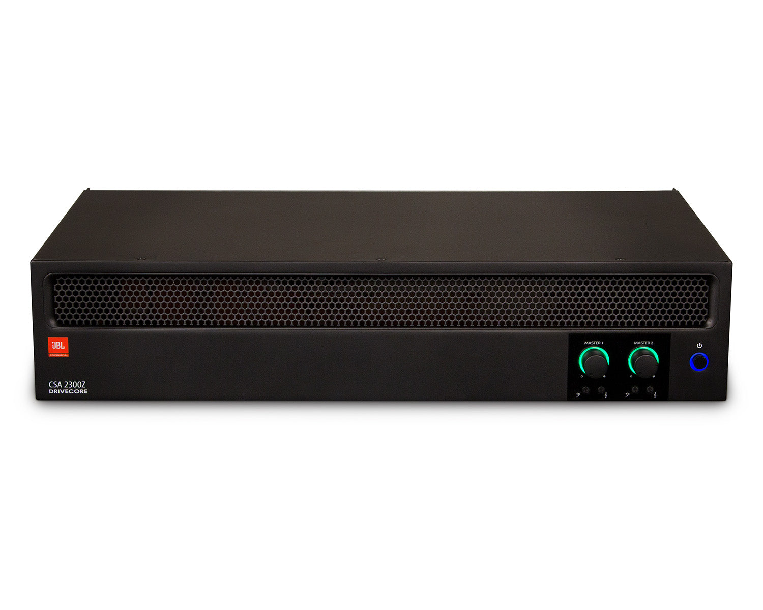 JBLCSA2300Z - JBL CSA2300Z 2x300W Commercial Power Amp with 100V Line 2U Haf Rack Image 1
