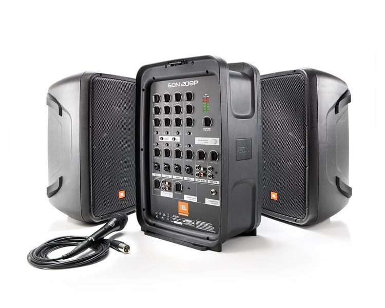 JBLEON208P - JBL EON208P 8inch Portable PA System with 8Ch Mixer and Bluetooth Image 1