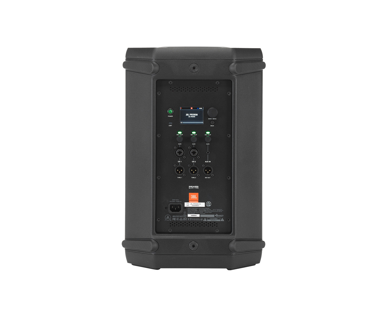 JBLPRX908 - JBL PRX908 2 Way 8inch Class D Active Loudspeaker 1000W Black Image 5