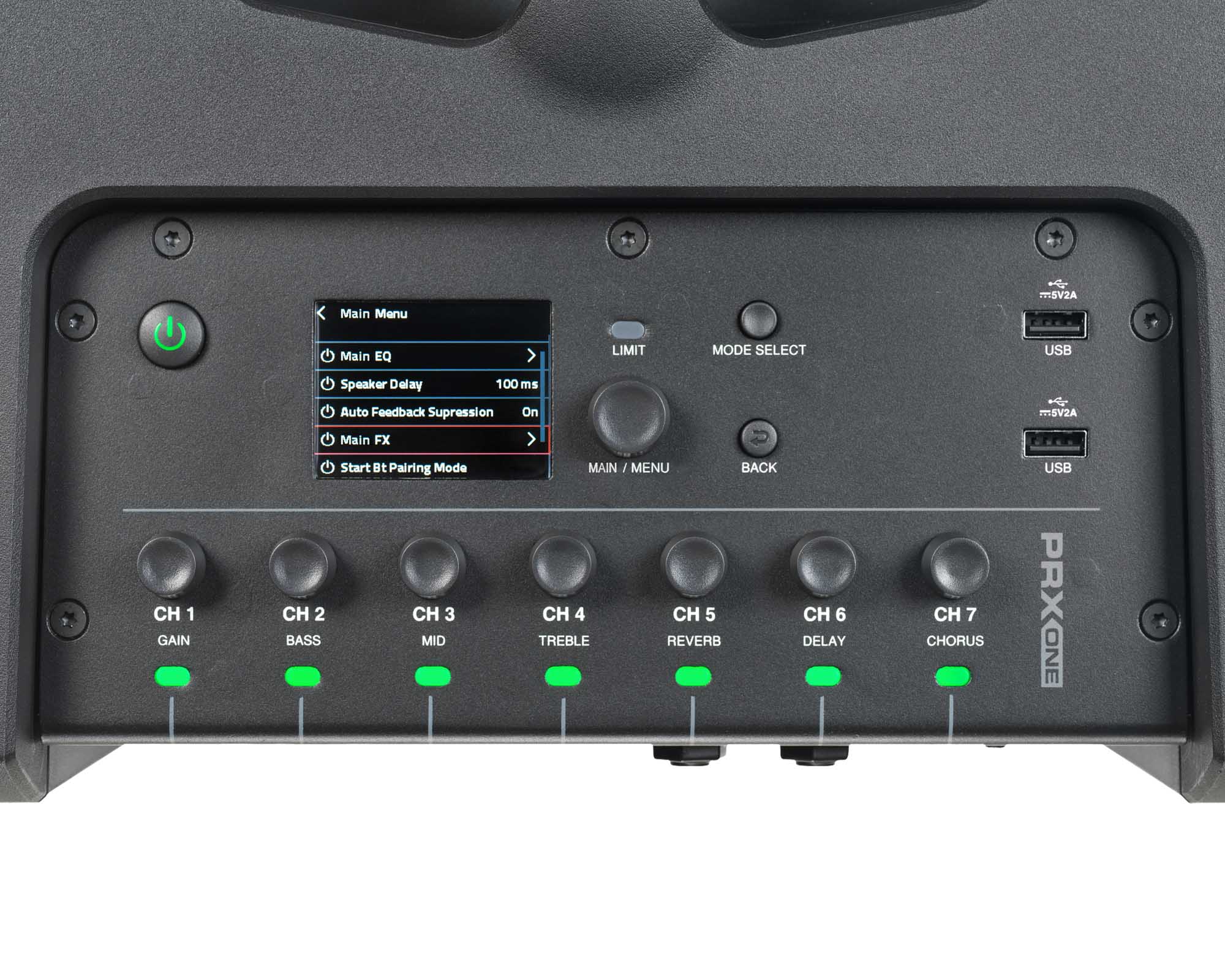 JBLPRXONE - JBL PRX ONE All In One Powered Column PA Speaker with 7 Ch Mixer and DSP Image 13
