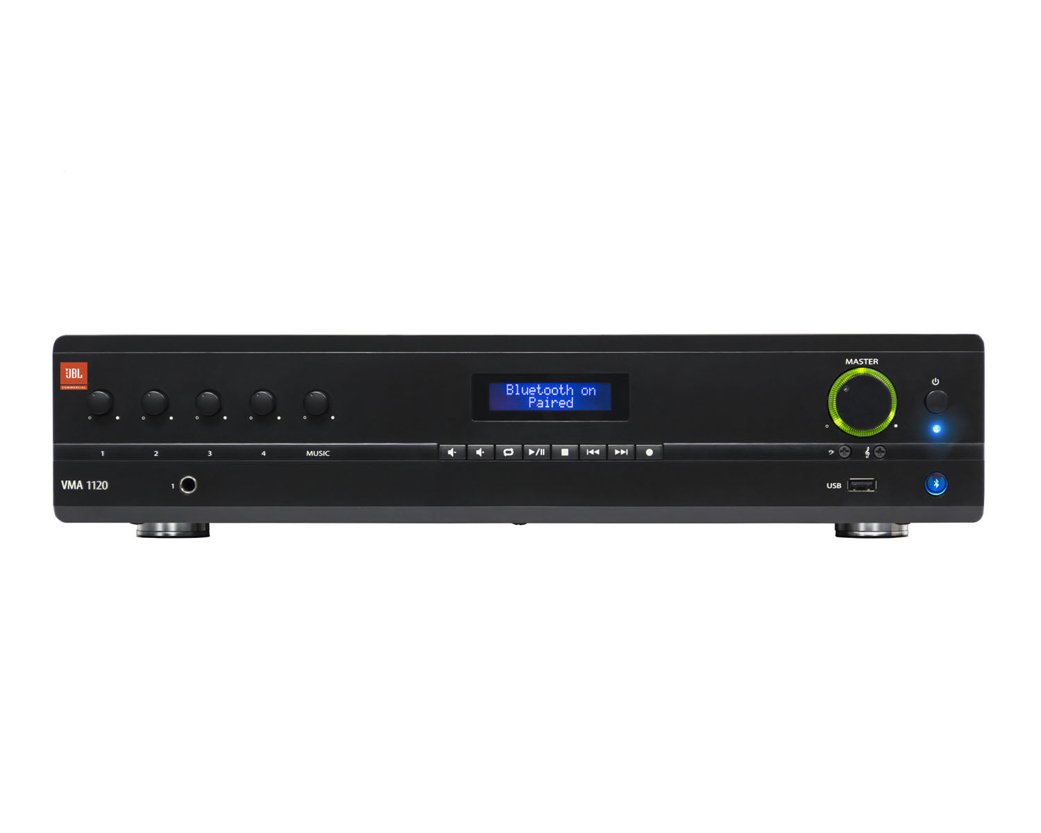 JBLVMA1120 - JBL VMA1120 Mixer Amplifier 5in or 1out 120W or 100V Line Image 1