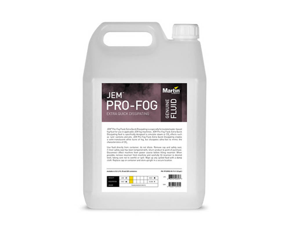 JEMPFEQD45 - JEM JEM ProFog Extra Quick Dissipating Fog Fluid Box of 4x5L Image 1